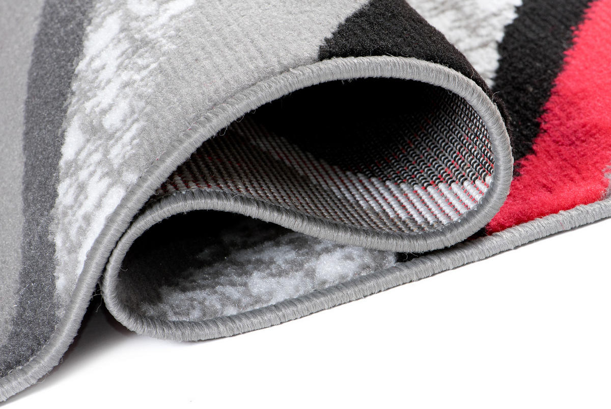 LÄUFER MAYA Rot 100/200 cm - Rot, Textil (100/200cm) - Tapiso