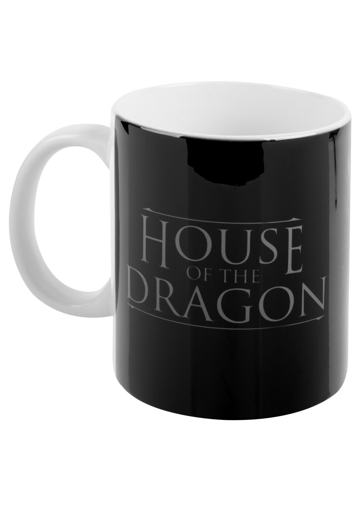 KAFFEEBECHER House of the Dragon Dragon Eye Schwarz 320 ml - Schwarz, Keramik (0.32L) - Game of Thrones