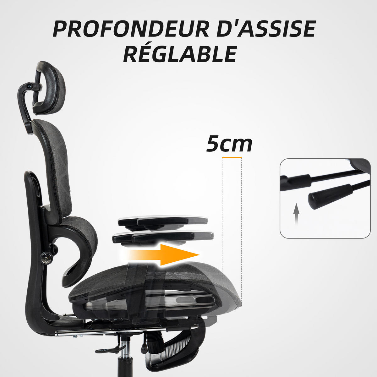 DREHSTUHL DE-11723 ergonomisch höhenverstellbar neigbar Schwarz - Schwarz, Textil (64/122/66cm) - ComfortXL