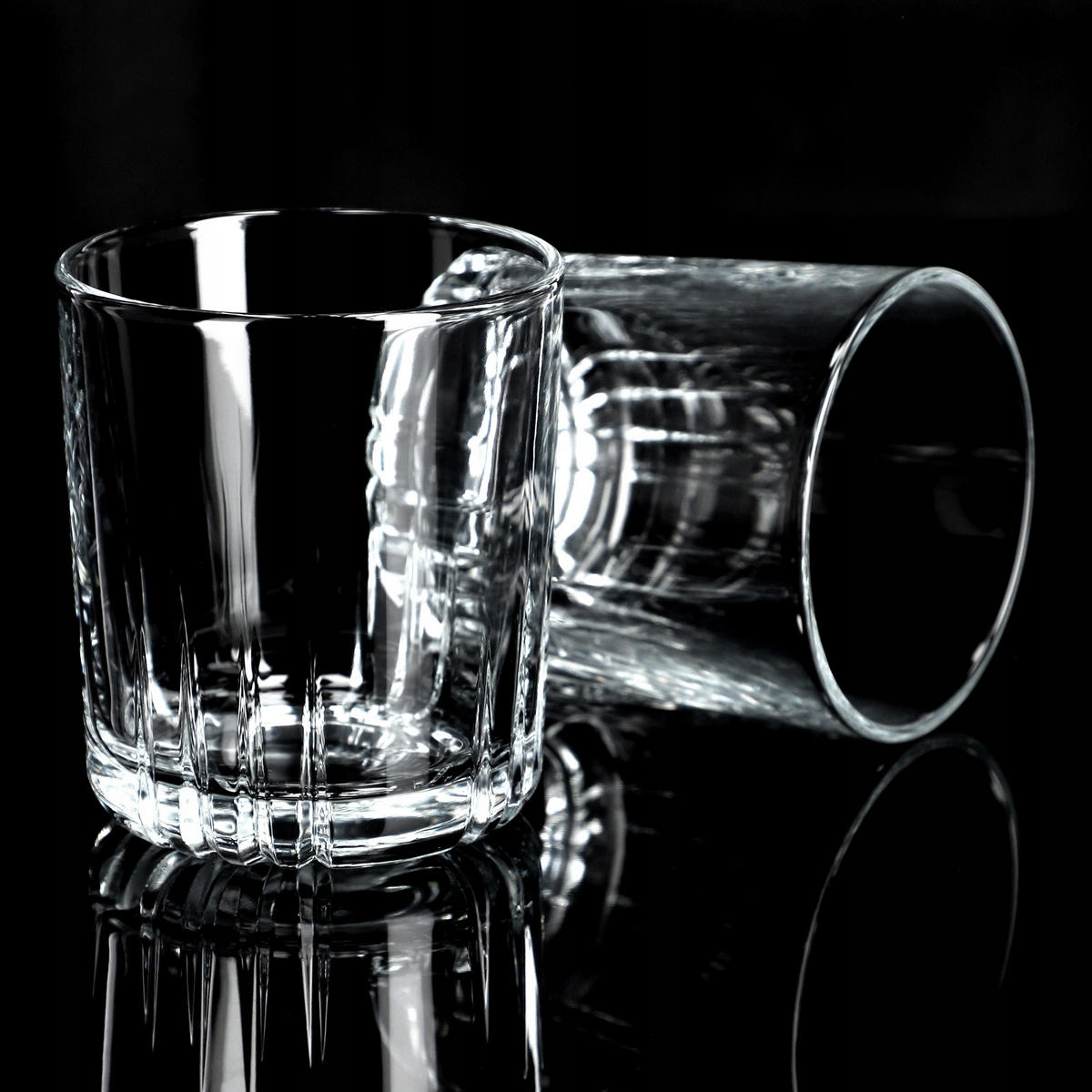 KADAX Gläser 280 ml Set mit 6 Gläsern für Whiskysaft - Transparent, Glas (0.28L) - KADAX