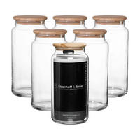 VORRATSGLÄSER Varu transparent 1,2 l 6er Set - Transparent, Glas (10/20/10cm) - Ritzenhoff Breker