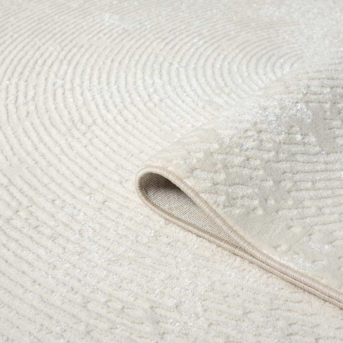 KURZFLOR-TEPPICH Antik 481 Creme 120x170 cm - Creme, Textil (120/170cm) - carpet city