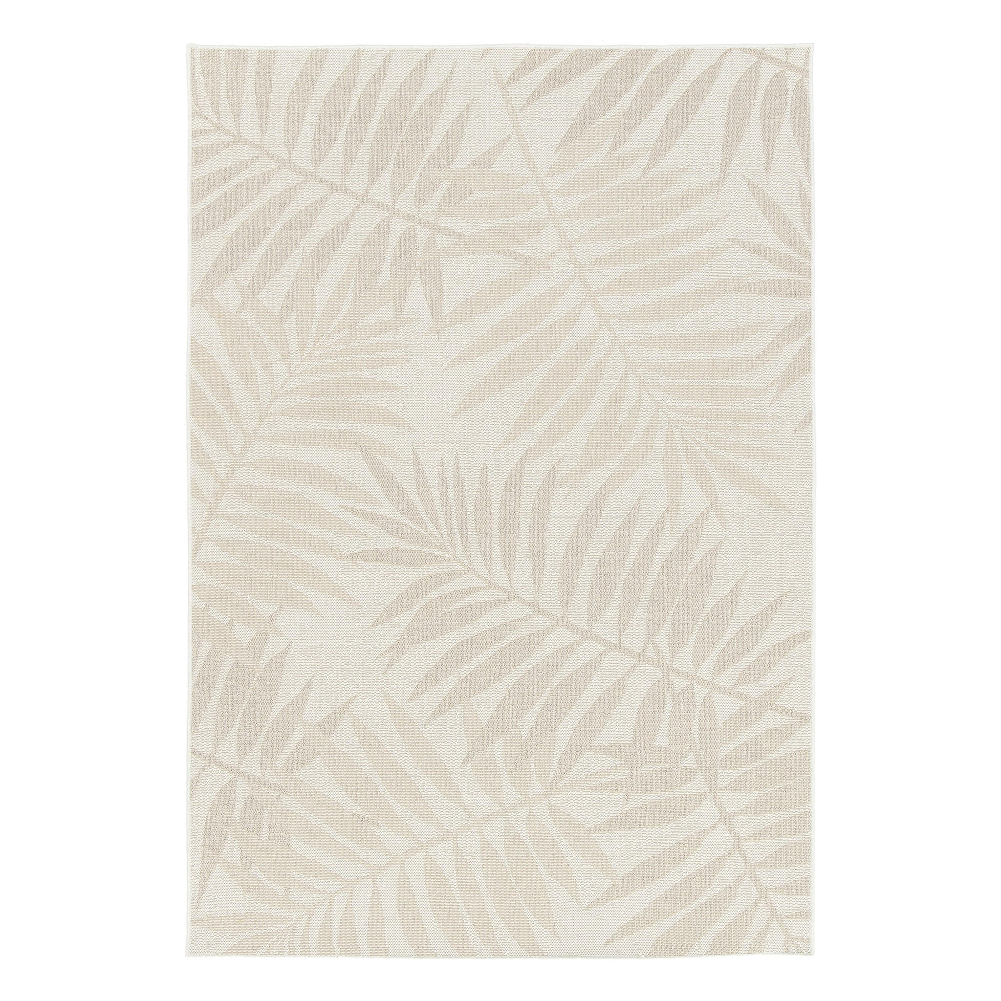 DESIGN Teppich für Innen und Außen beige - Beige, Textil (160/230cm) - AFK Living