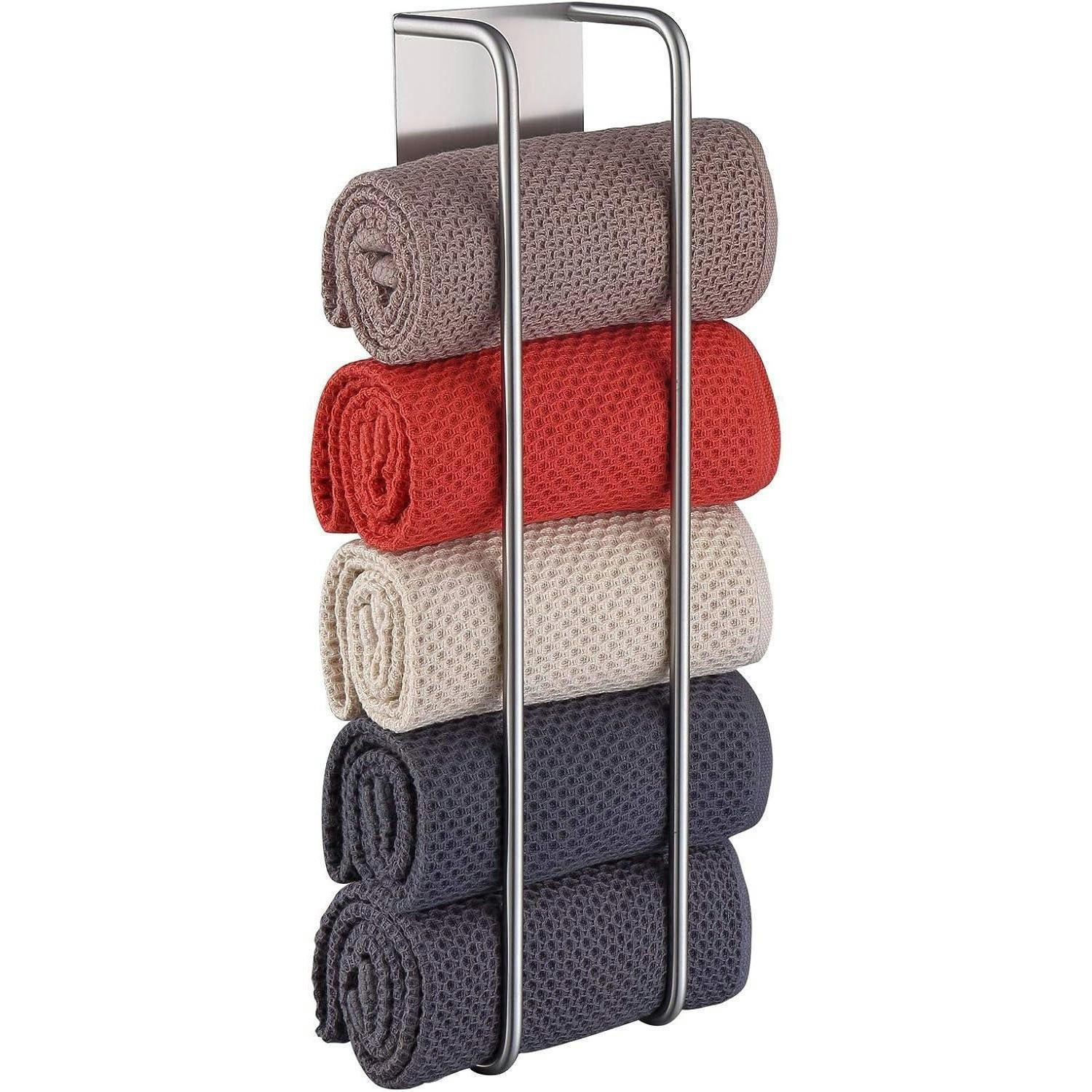 GÄSTEHANDTUCHHALTER Gebürstetes Nickel 40 cm - Multicolor, Metall (9/7/40cm)