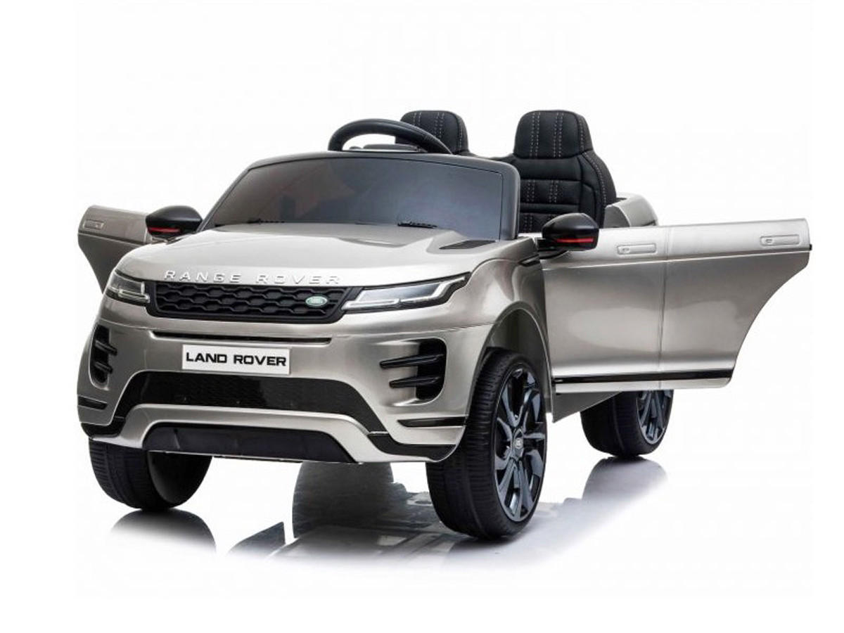 KINDER ELEKTROAUTO Range Rover Evogue grau - Grau, Kunststoff (108/67/52cm) - TPFLiving
