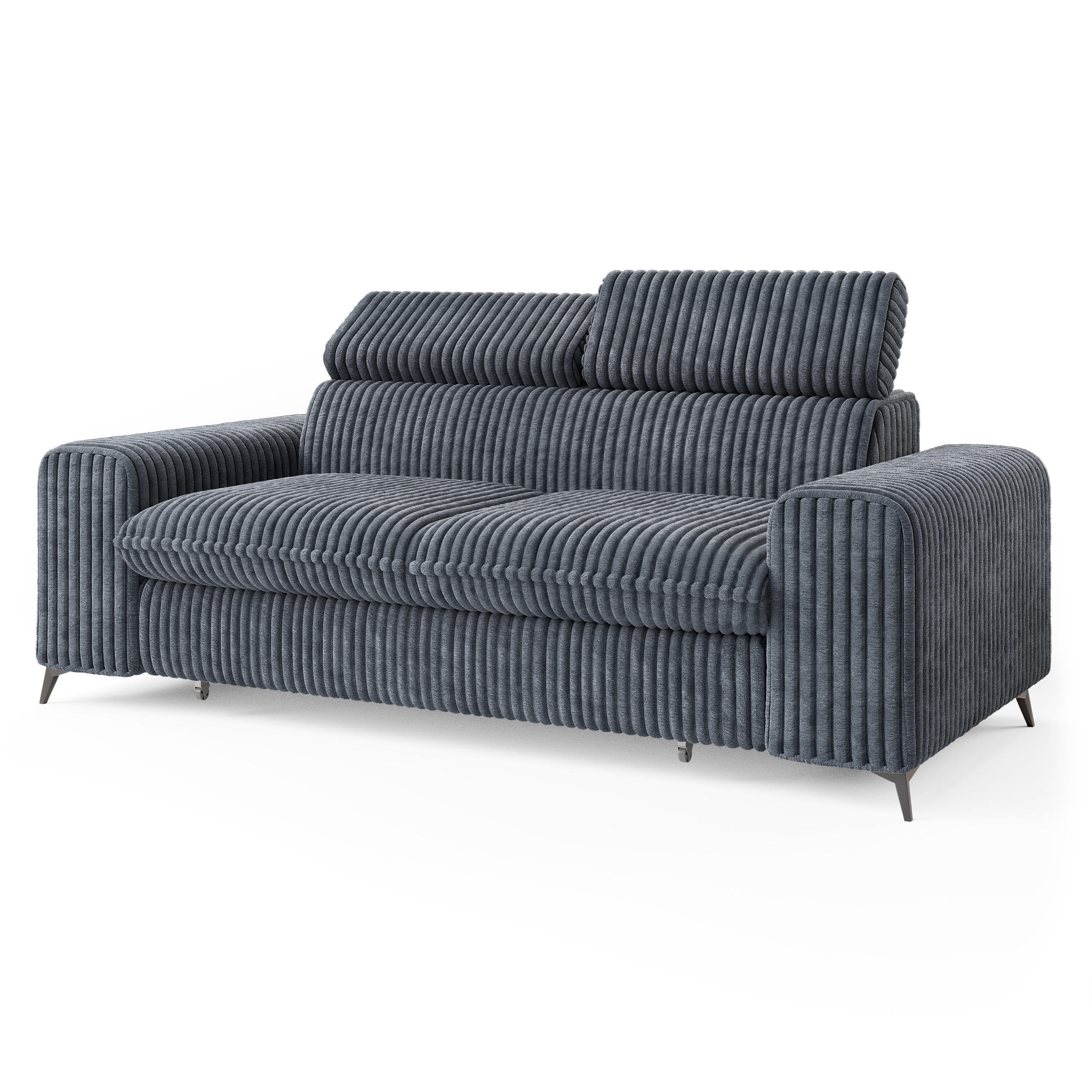 Masseno Bettsofa Grau 191x89x92 cm