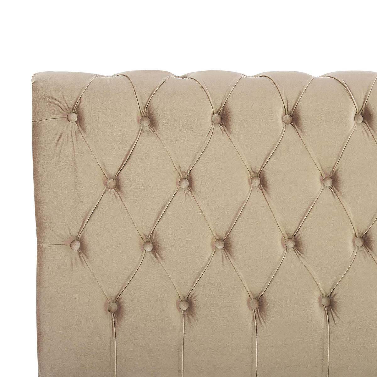 WASSERBETT 180/200cm Beige Avallon - Beige, Textil (180/200cm) - Beliani