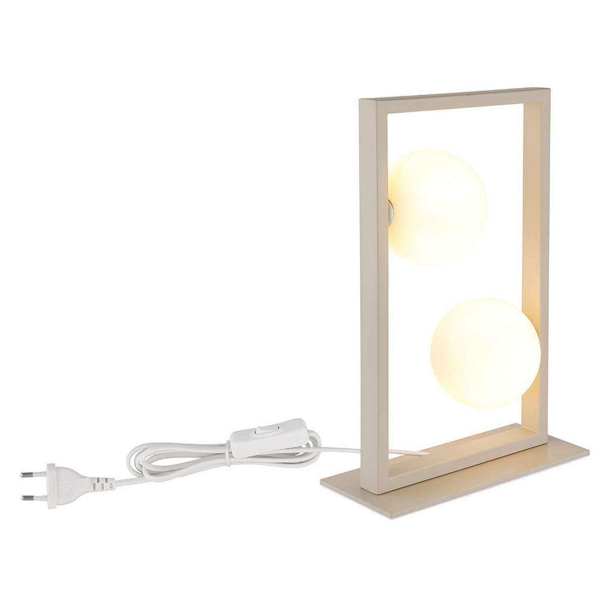 LED-TISCHLEUCHTE NANDA - Bernsteinfarben, Glas (28/12/40cm) - Globo Lighting