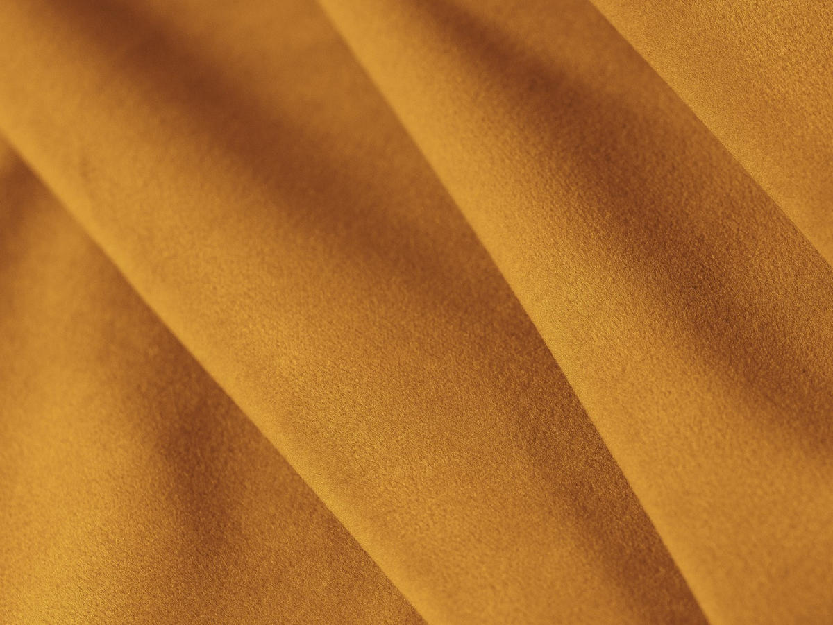 SOFA modular Bloom aus Samt gelb 3 Sitzplätze - Gelb, Textil (216/232cm) - Micadoni
