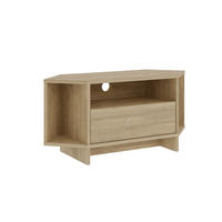LOWBOARD Viva Eiche 96/45/35 cm - Naturfarben, Holzwerkstoff (95.7/45.3/35.4cm) - Decortie