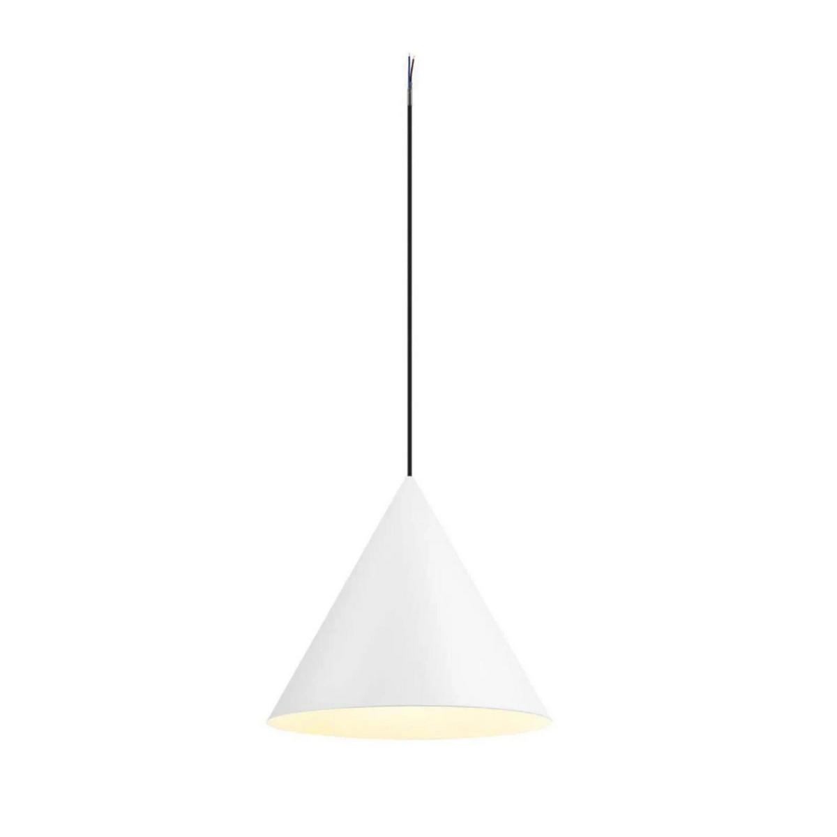 PENDELLEUCHTE MAGICO 38 Weiß-matt - Weiß, Metall (19/19/35cm) - SLV