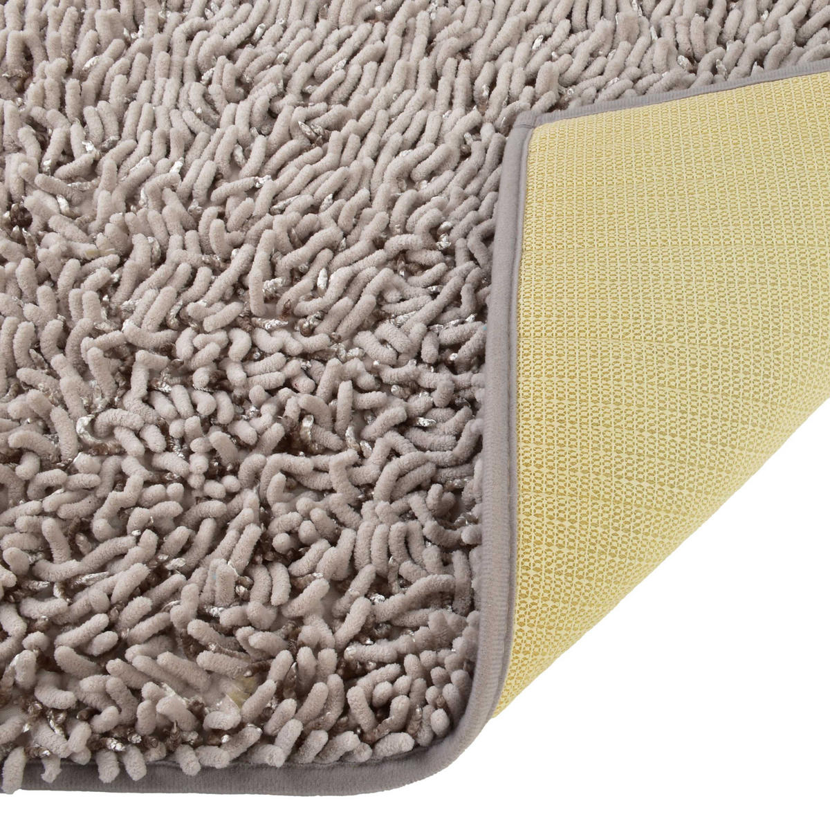 BADTEPPICH Zac Beige 80/50/2 cm Textilien - Beige, Textil (50/80cm) - Mondex