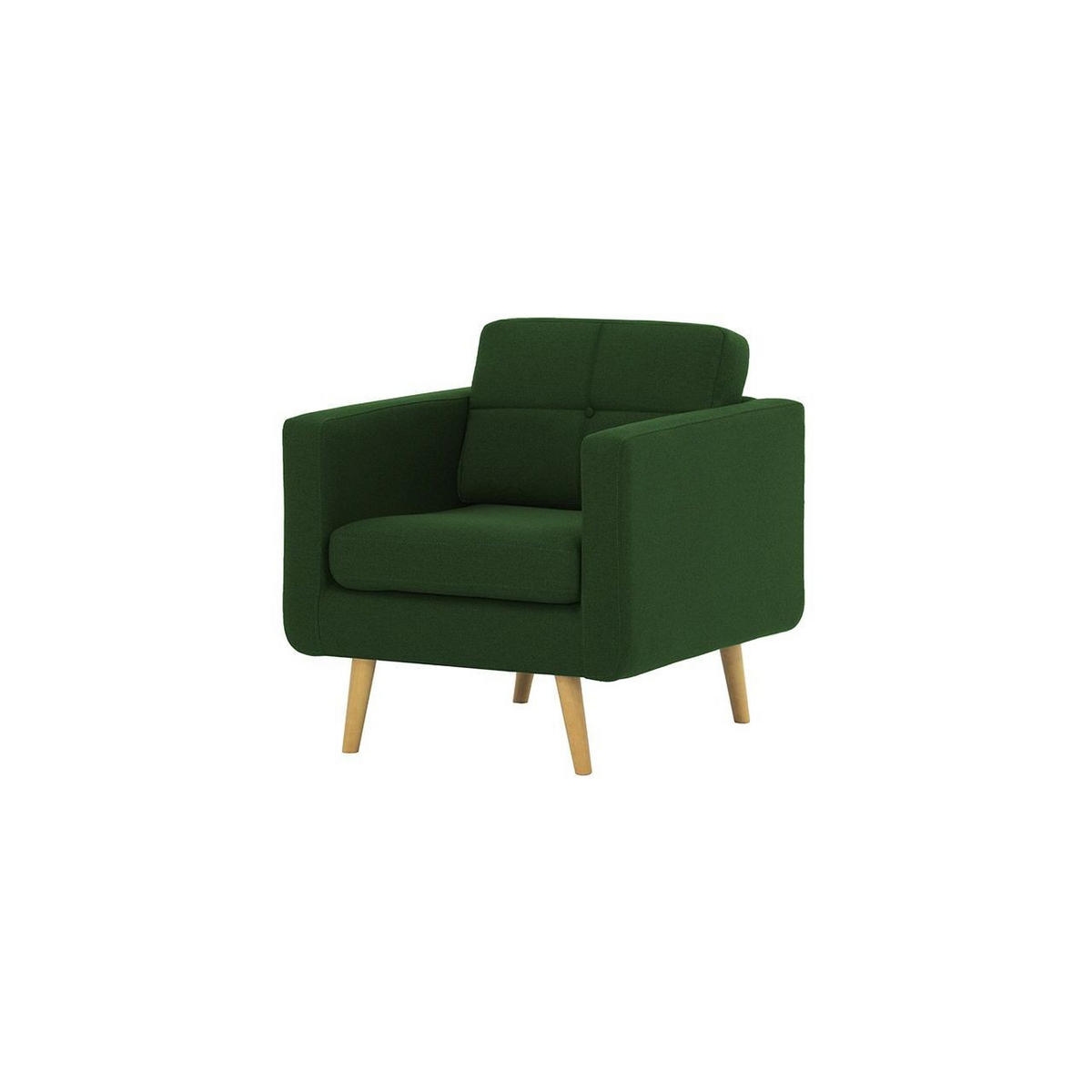SESSEL Brest-Malmo 37 - Grün, Holz/Textil (80/84/81cm)