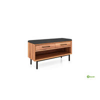 HALLENBANK LEON Kernbuche - Kernbuche, Holz (97/52/36cm) - byoak