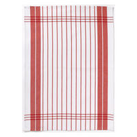 GESCHIRRTUCH Petites Rayures rot 50 x 70 cm - Rot, Textil (70/50cm) - Winkler