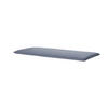 BANKKISSEN Manchester 140/48 cm - Dunkelgrau, Textil (150/48/5cm) - Madison