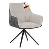DREHSTUHL PULA - Beige, Textil/Metall (64/89/64cm) - Albatros