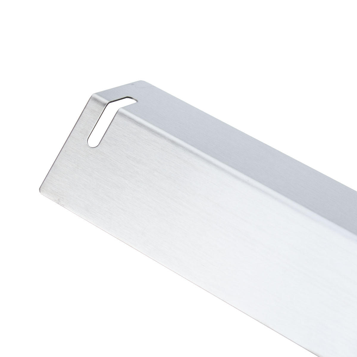 BRENNERABDECKUNG 3er Set BASIC 3+1 Edelstahl - Silberfarben, Metall (7/3/30cm) - TAINO