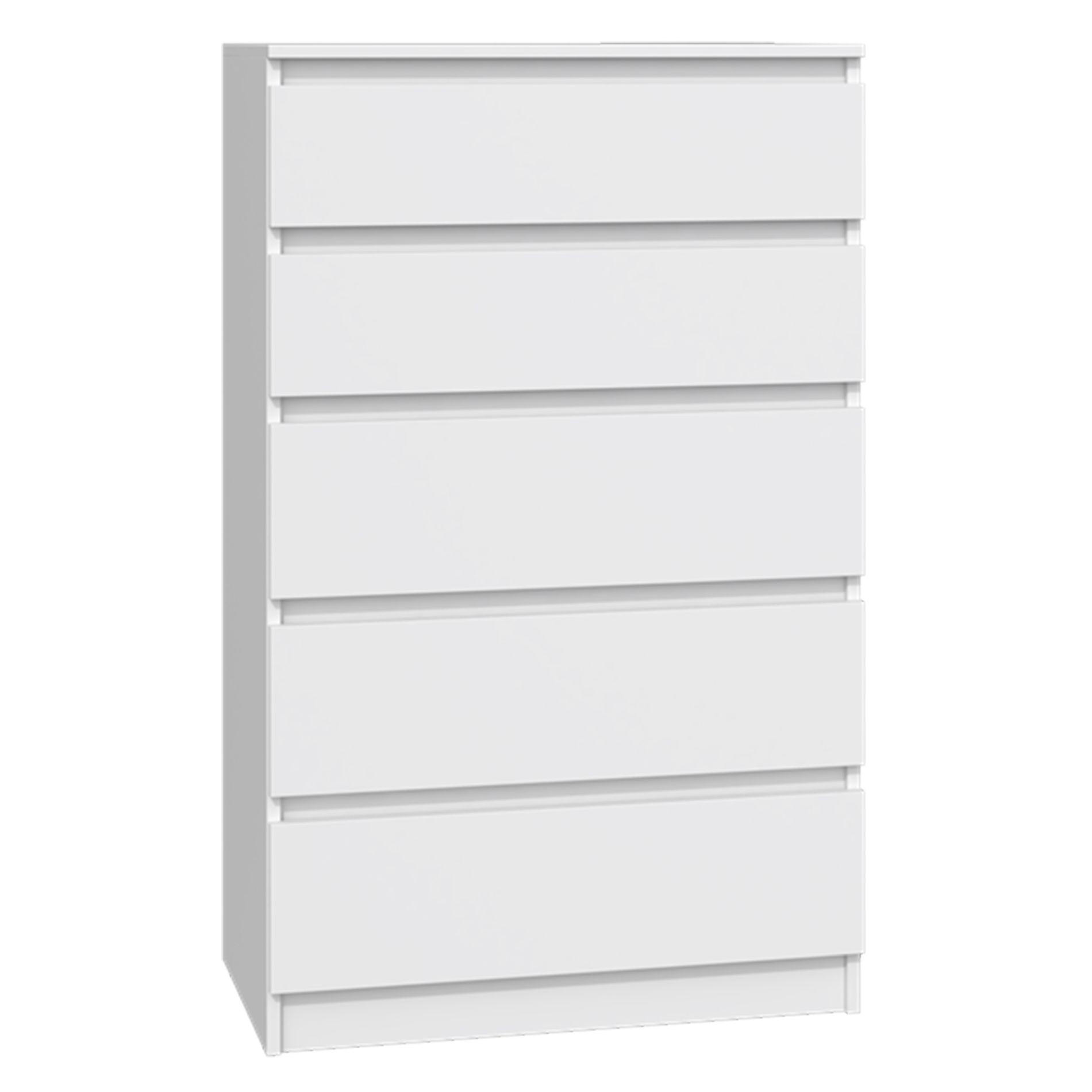 KOMMODE Malwa weiß, ca. 110 x 70 x 40 cm - Weiß, Holzwerkstoff (70/109.5/40cm) - Selsey