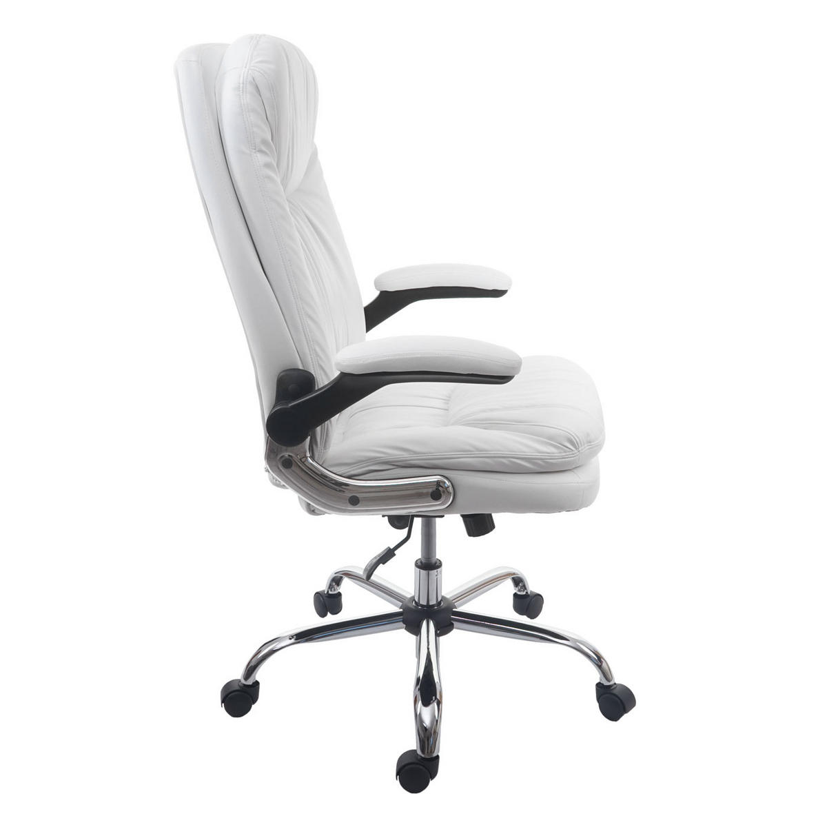 BÜROSTUHL Weiß - Weiß, Textil (72/117/76cm) - MCW