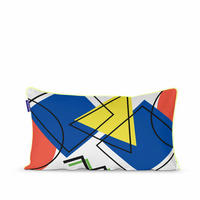 KISSENBEZUG dekorativ memphis 50x30 cm mehrfarbig - Multicolor, Textil (50/30cm) - Happy Friday