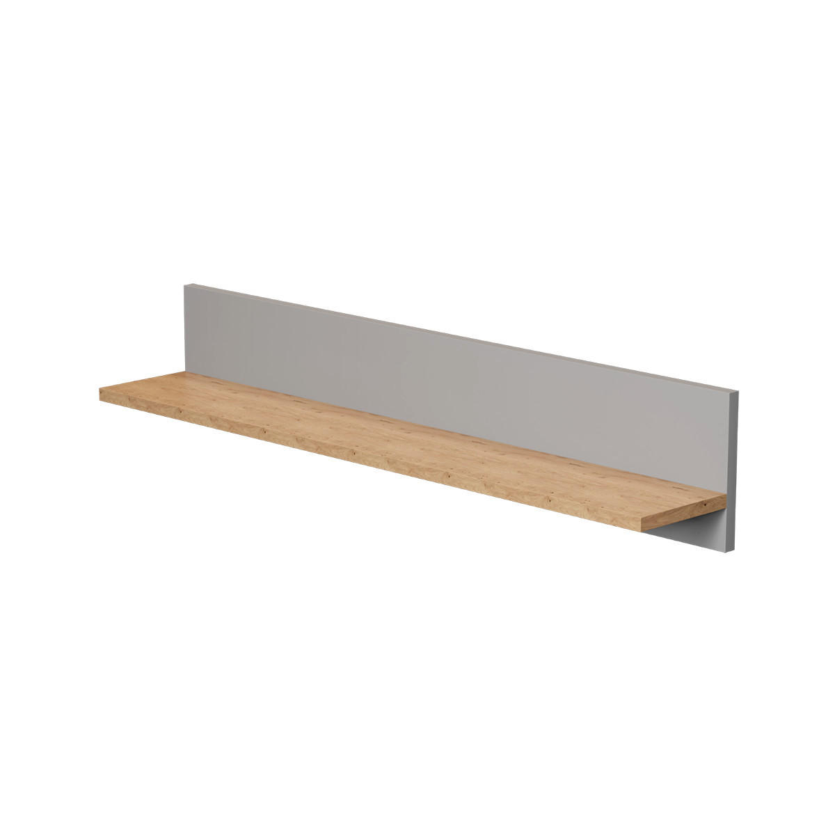TODO - šedá, kompozitní dřevo (100/20/18cm) - Petits-meubles