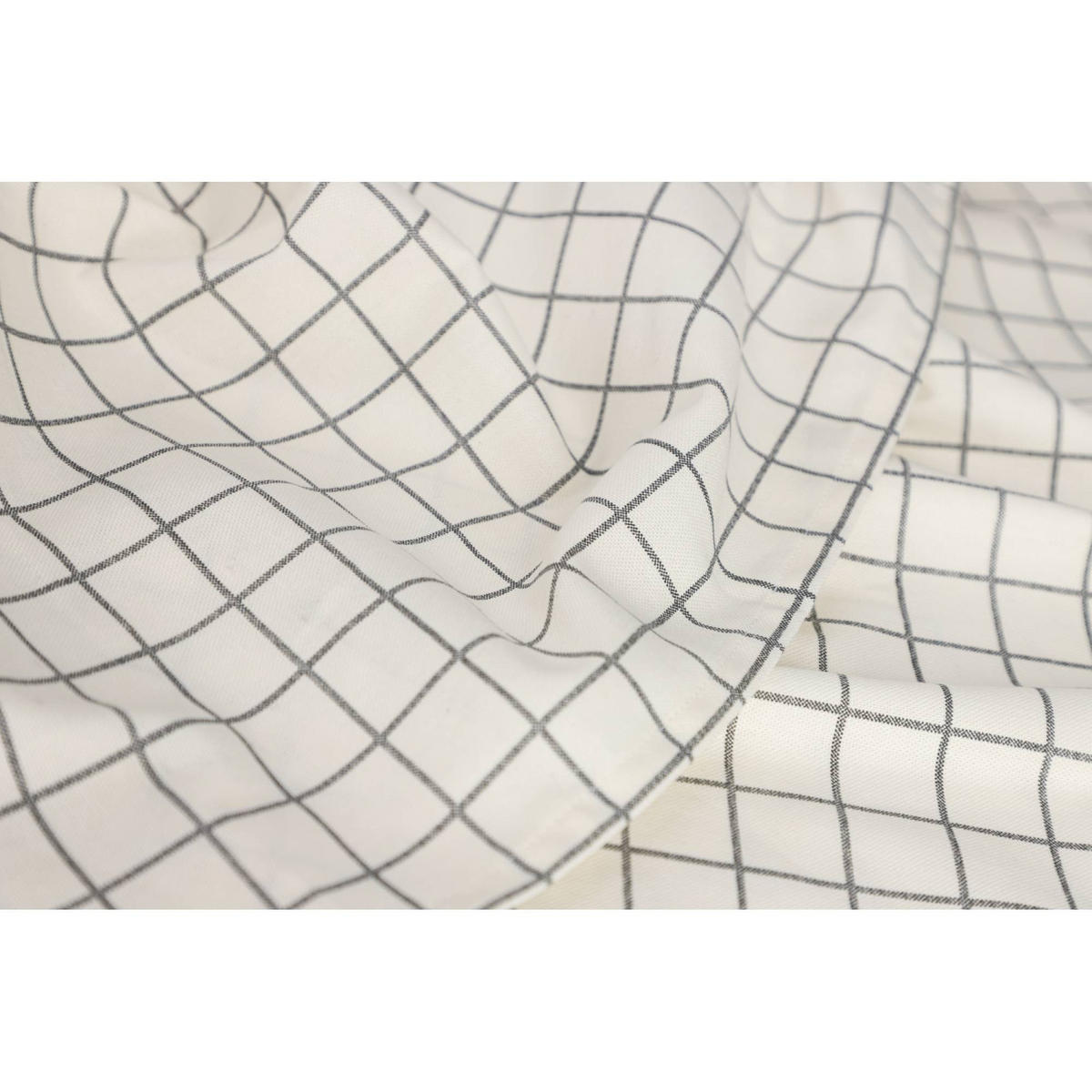 TISCHDECKE CHECK - Anthrazit, Textil (140/170/1.5cm) - Schöner Wohnen