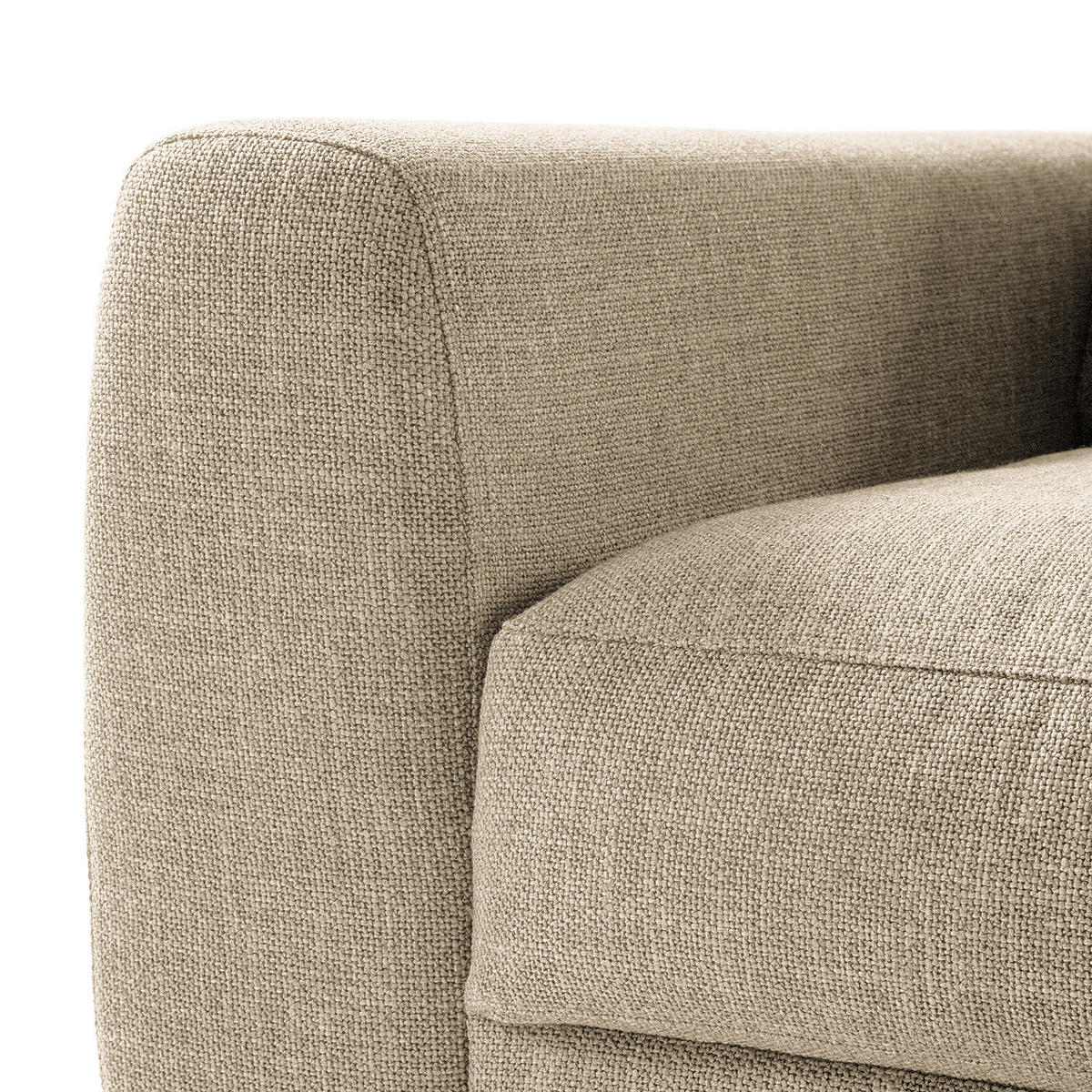 2-SITZER MODULSOFA - Beige, Textil (158/80/117cm) - home24