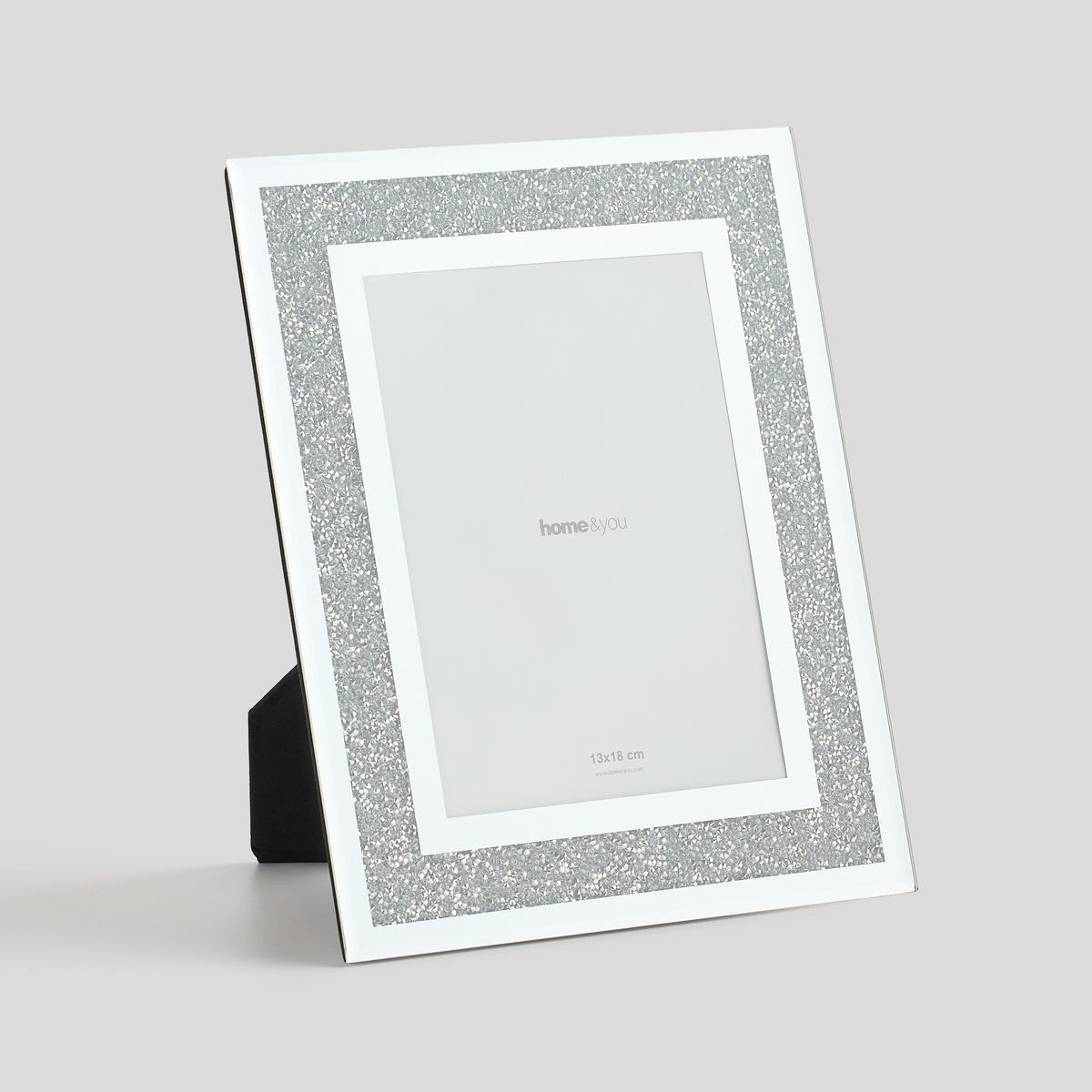 RAHMEN Diamentdust - Silberfarben, Glas (0.9/25/20cm) - home&you