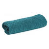 BADEMATTE Enzo peacock 54 x 64 cm - Blau, Textil (54/64cm) - Vivaraise