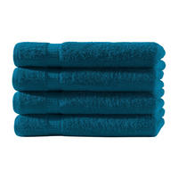 DUSCHTUCH 70x140 cm Frottier Handtücher im 4er Set aus 100% Baumwolle, Petrol 500g/m2 - Petrol, Textil (70/140cm) - Carpe Sonno