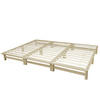 HOLZBETT Familienbett 270/200 cm natur - Braun, Holz (270/200cm) - Homestyle4u