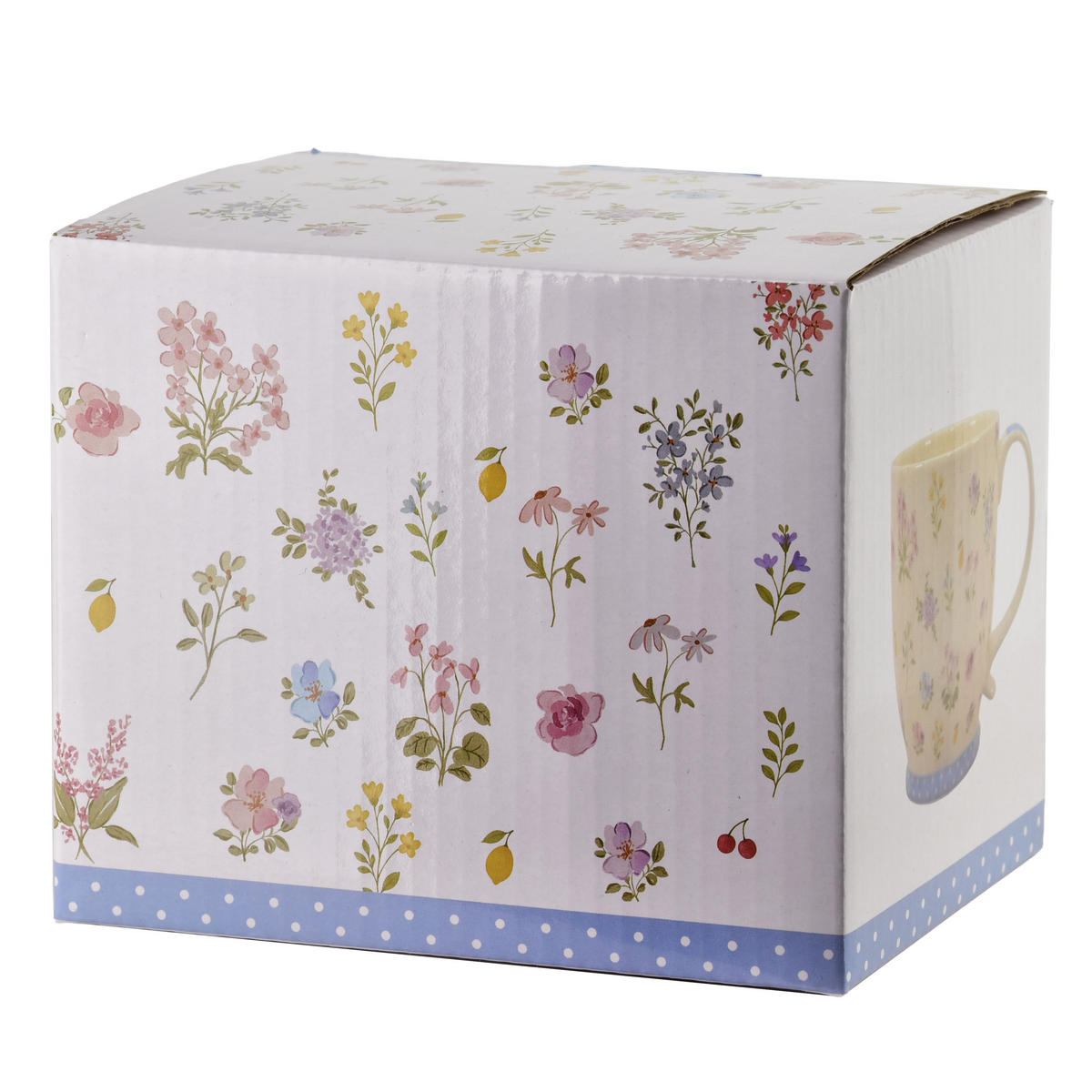 HRNEK Sassy, 10 x 14,5 x 10,5 cm, porcelán - modrá, keramika (0.51L) - Mondex
