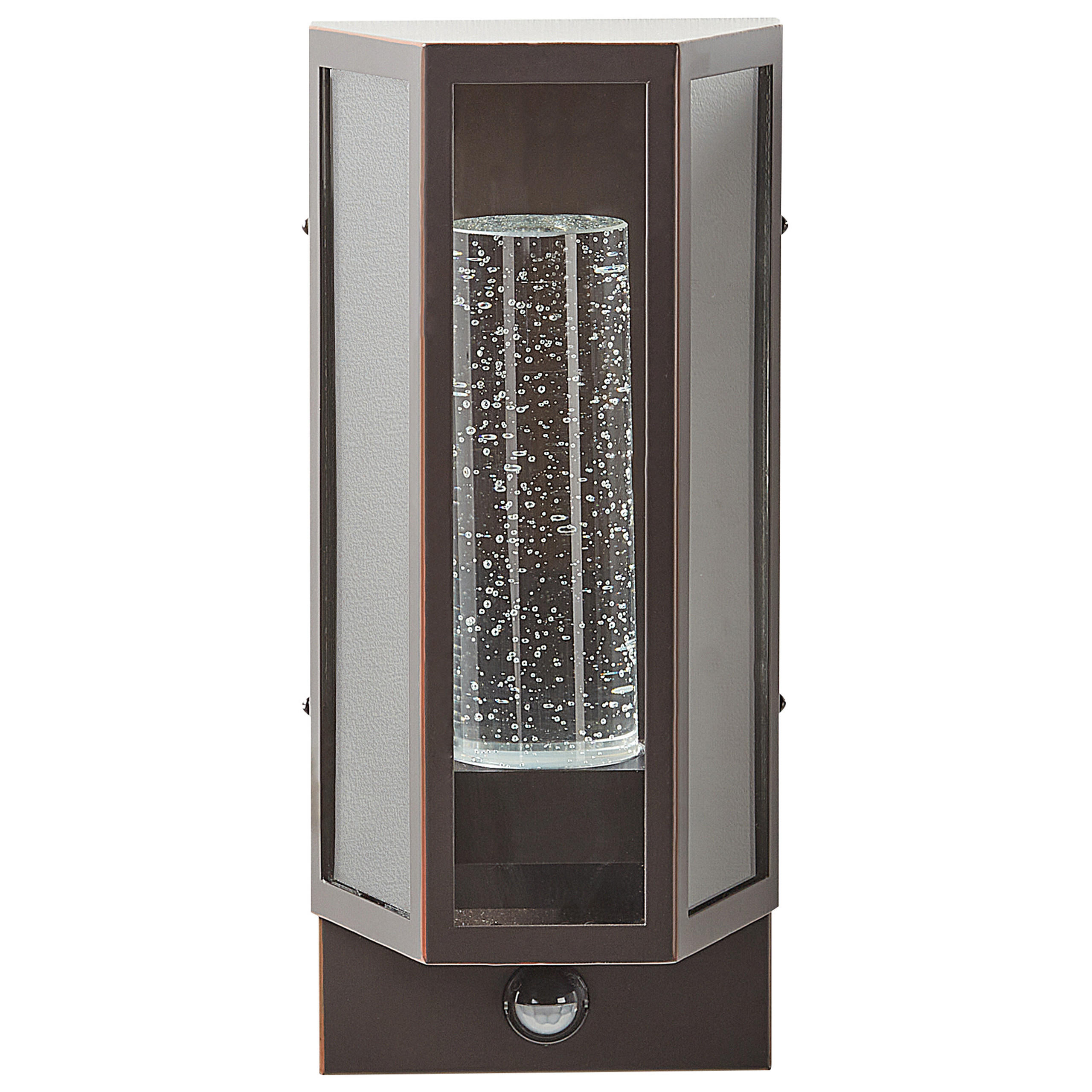 AUSSENWANDLEUCHTE Fruid 11/15/35 cm - Braun, Metall (11/15/35cm) - Beliani