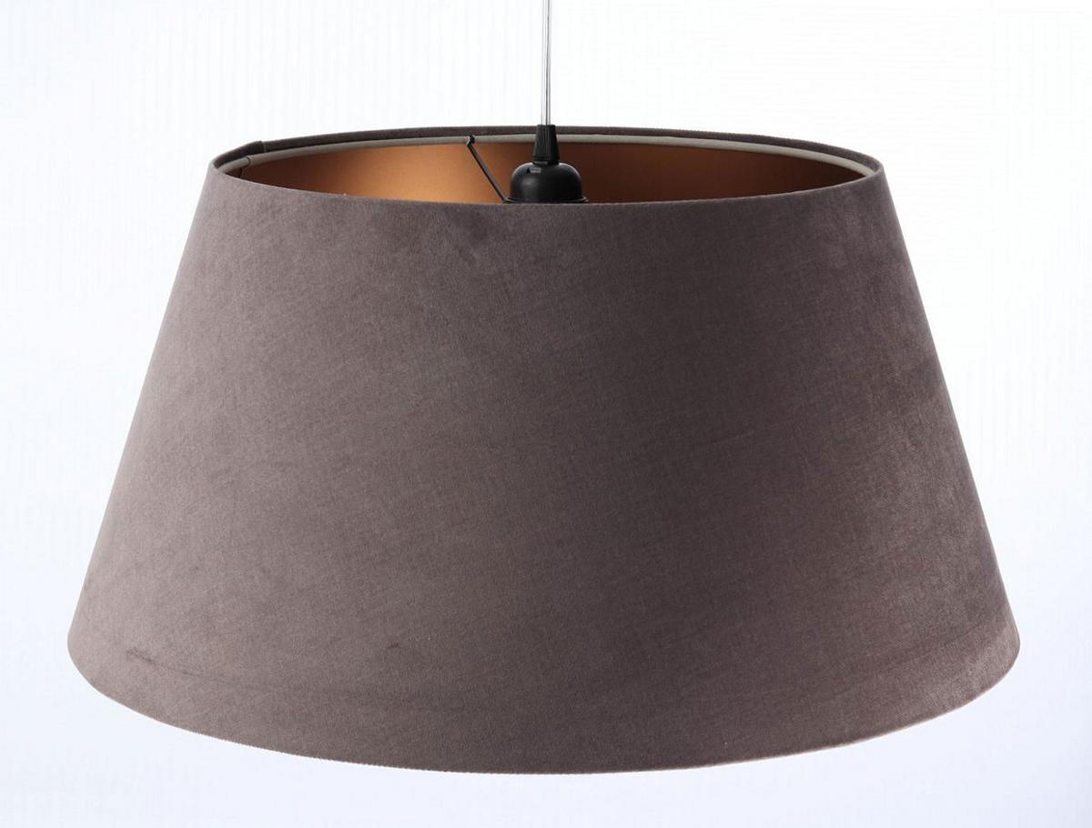 HÄNGELEUCHTE Kupfer 50/27 cm - Braun, Kunststoff (50/1.3/27cm) - ONZENO