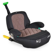 SITZERHÖHUNG Jax i-Size braun 125-150cm Gruppe 3 Isofix Top Tether - Braun, Kunststoff (45/32/41cm) - Cangaroo