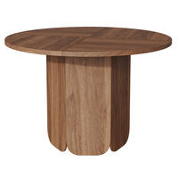 ESSTISCH Rund 120cm Walnuss Skandinavisch für 4-6 Personen - Walnussfarben, Holzwerkstoff (120/120/75cm) - Urban Meuble