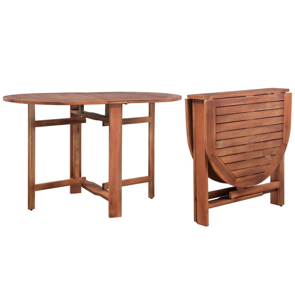 GARTENTISCH 120/70/74 Cm Akazie Massivholz - Braun, Holz (120/70/74cm) - vidaXL