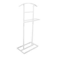 KLEIDERSTÄNDER Olivier Weiß - Weiß, Metall (45/100/26cm) - LOFT42