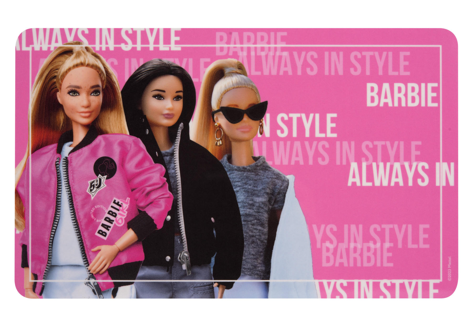 BRETTCHEN Barbie Always in Style Pink 14,5 x 23,5 cm - Rosa, Kunststoff (14.5/23.5cm) - Barbie