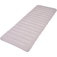 LUFTBETT Luftmatratze Camping 1 Person 183x71x12cm beige aufblasbar ohne Pumpe - Beige, Kunststoff (71/183cm) - Avenli