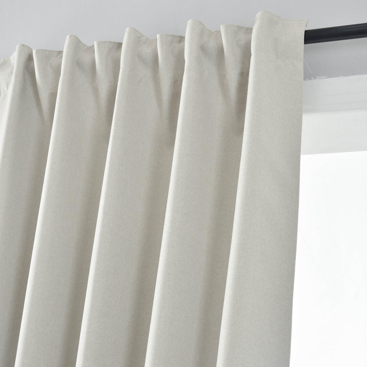 VORHANG BOSTON DARK HxB 175x140 cm Creme - Creme, Textil (140/175cm) - Gardinenbox