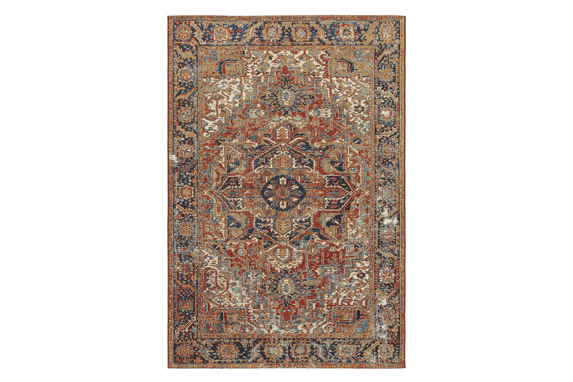 TEPPICH In- & Outdoor-Teppich Artis Bunt - Multicolor, Kunststoff/Textil (200/1cm) - KUNSTLOFT