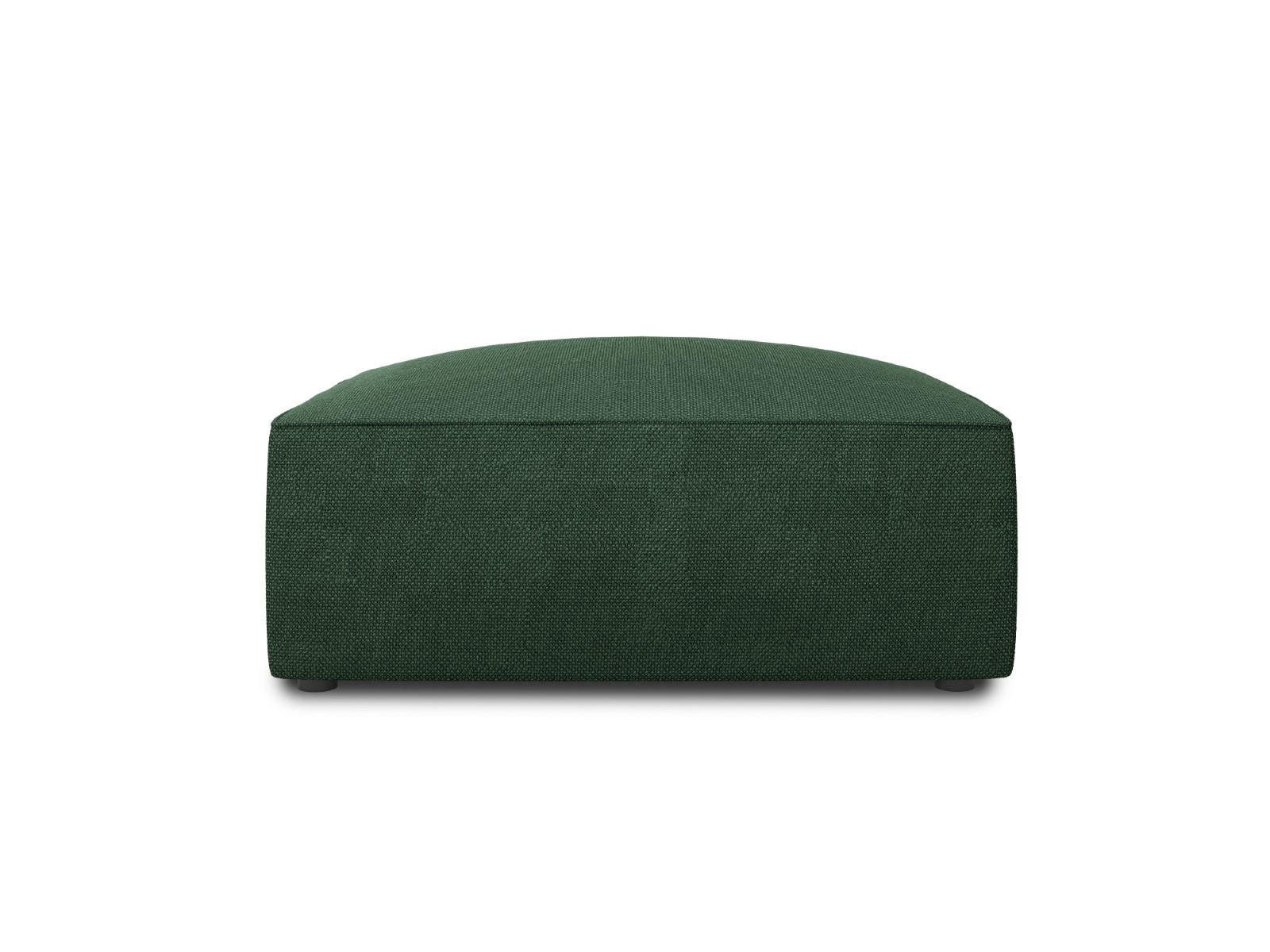 POUF Ruby aus strukturiertem Stoff grün - Grün, Textil (93/40/93cm) - Micadoni