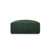 POUF Ruby aus strukturiertem Stoff grün - Grün, Textil (93/40/93cm) - Micadoni