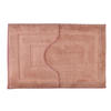 BADTEPPICH Zac Rosa 80/50/2 cm Textilien - Rosa, Textil (50/80cm) - Mondex