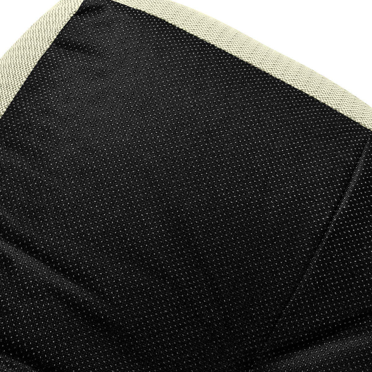 GARTENLOUNGE-HOCKER LOVIA Outdoof Pouf, Hellgrün/Weiß - Hellgrün, Textil (90/41/75cm) - KONSIMO®