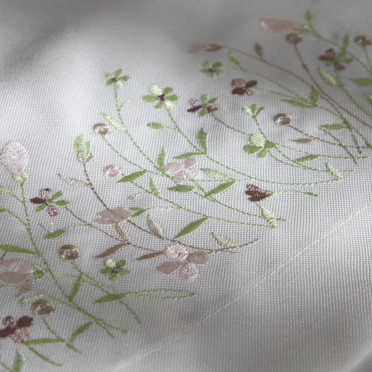 TISCHLÄUFER Pineli - Weiß, Textil (180/40/1cm) - home&you