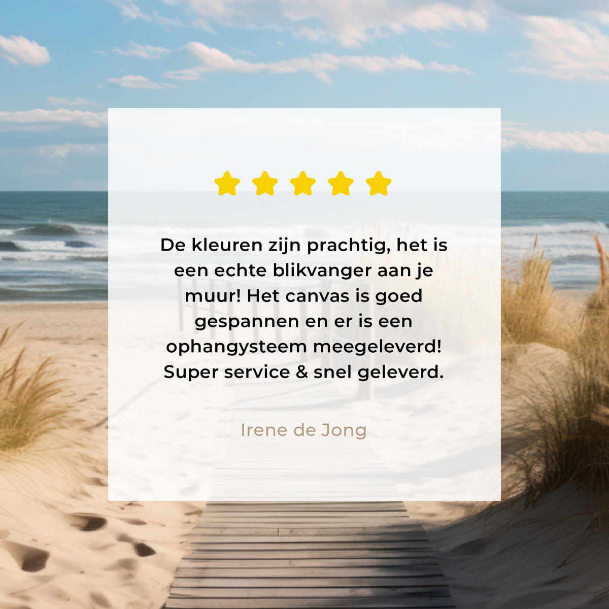 LEINWANDBILD Fenster - Meer - Küste - Natur - Ausblick - Strand - Wattenmeer Wandbilder 80x60 cm - Beige, Textil (80/60cm) - MuchoWow