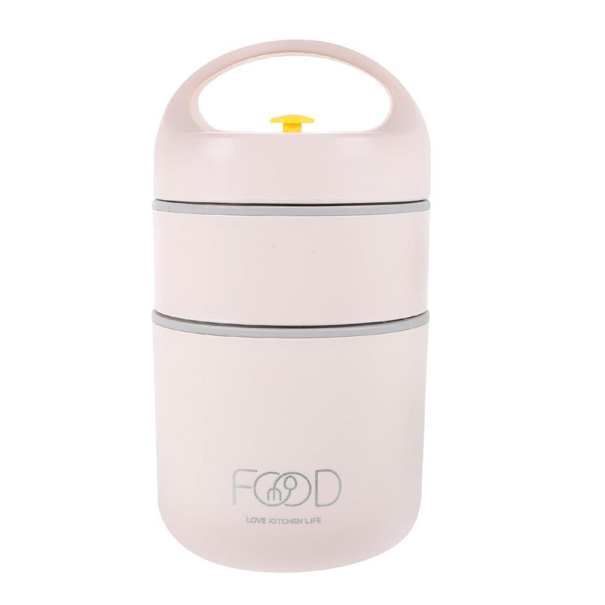 THERMOBEHÄLTER 0.68L Auslaufsicher - Ecru, Kunststoff (0.68L) - Kaket